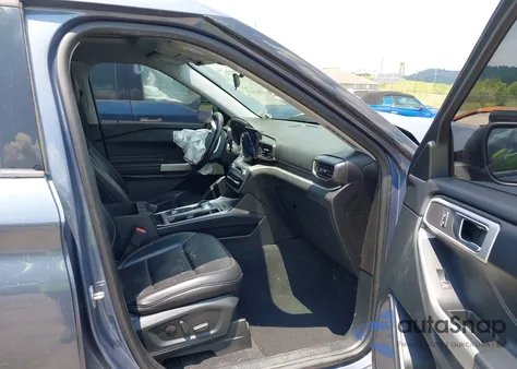 2021 Ford Explorer Xlt из США, поврежденный, VIN 1FMSK8DH1MGA58449